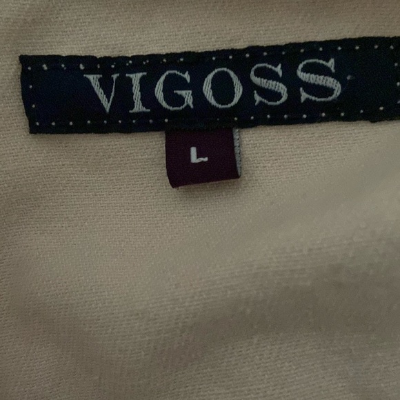 Vigoss Blush Pink Casual 100% Cotton Raw Hem Cropped Jean Jacket Size Large - Picture 5 of 6